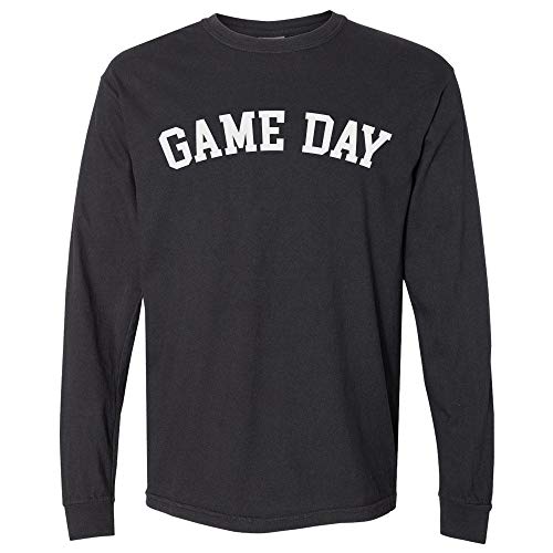 Amazon.com: Game Day Long Sleeve Shirt Unisex Small Black